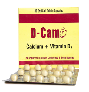 D-Cam Soft Gelatin Cap 2×15’s