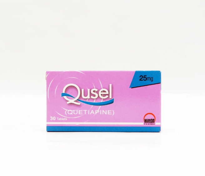 Qusel 25mg Tablets 30’s