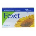 Fexet Tablets 120mg 20’s