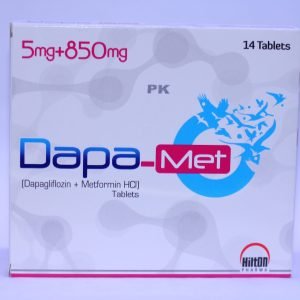 Dapa-Met Tablets 5-850mg 14's