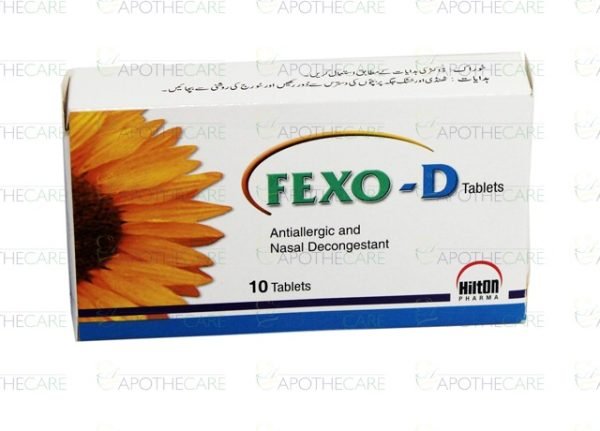 Fexo-D Tab 60mg-120mg 10's
