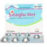 Sitaglu Met 50 1000 mg Tablet