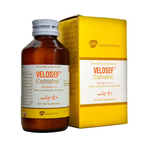Velosef 250 mg Syrup 90ml