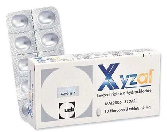 Xyzal Tablets 5mg 10s